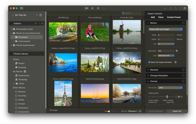 iBatch screenshot - Batch Processing